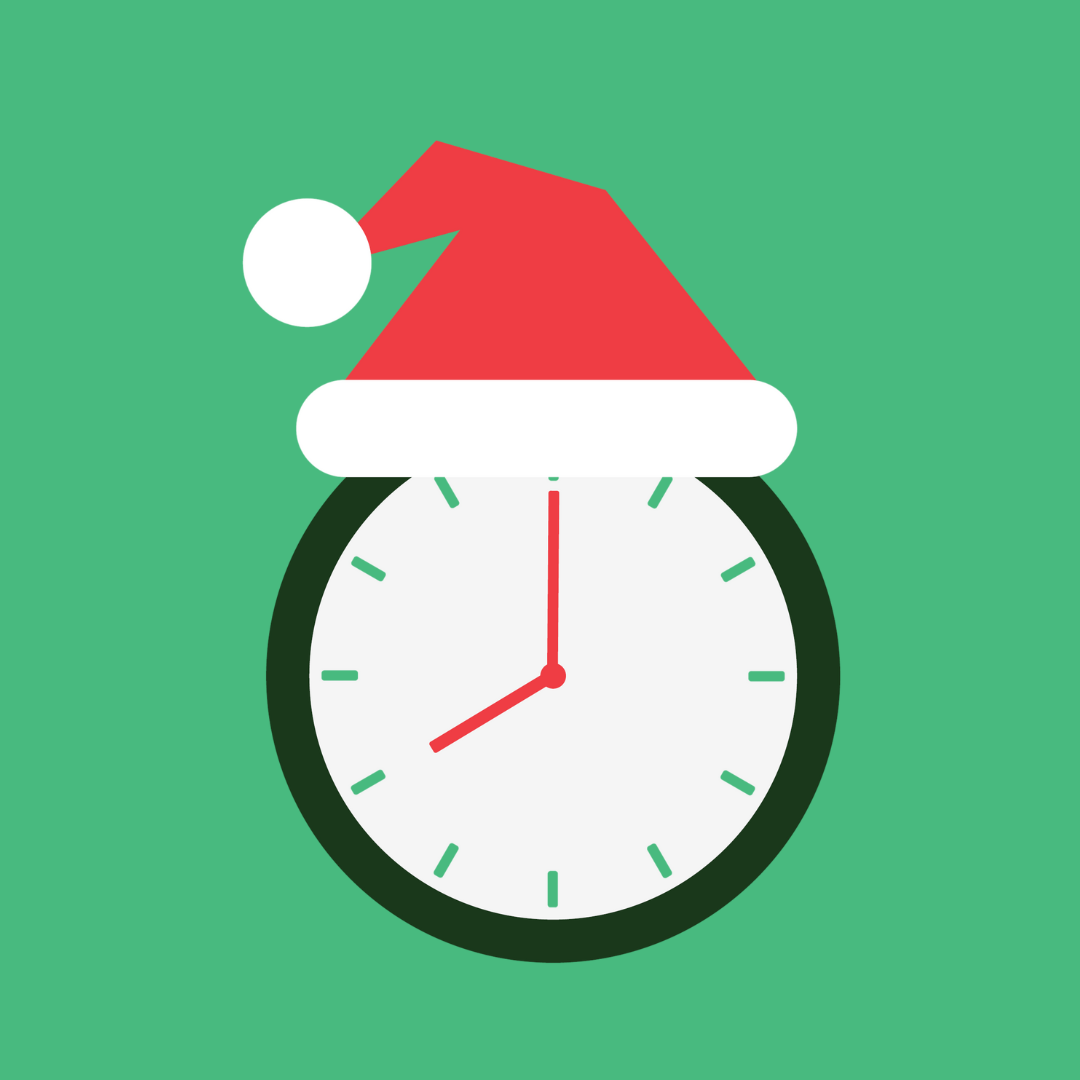 Click with Christmas Santa hat