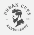 URBAN CUTS BARBERSHOP EST 2024 logo tile